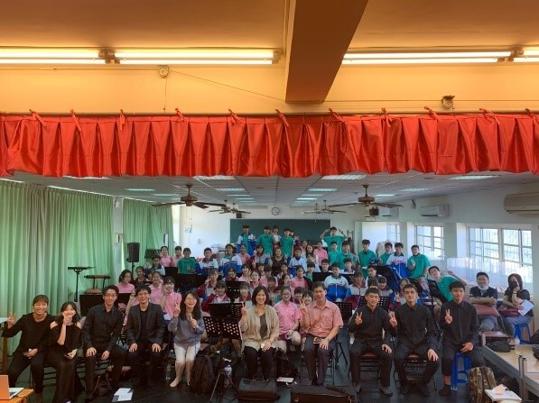 I：善盡社會責任：偏鄉藝術教育扎根與推廣(音樂系：臺中清水國中、雙十國中)