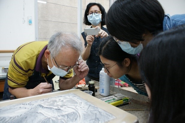 Ｂ-2（工作坊-視覺學院）：造形所－石版技術工作坊