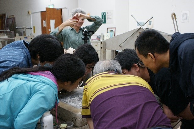 Ｂ-2（工作坊-視覺學院）：造形所－石版技術工作坊