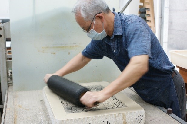 Ｂ-2（工作坊-視覺學院）：造形所－石版技術工作坊