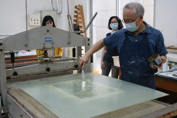 Ｂ-2（工作坊-視覺學院）：造形所－石版技術工作坊