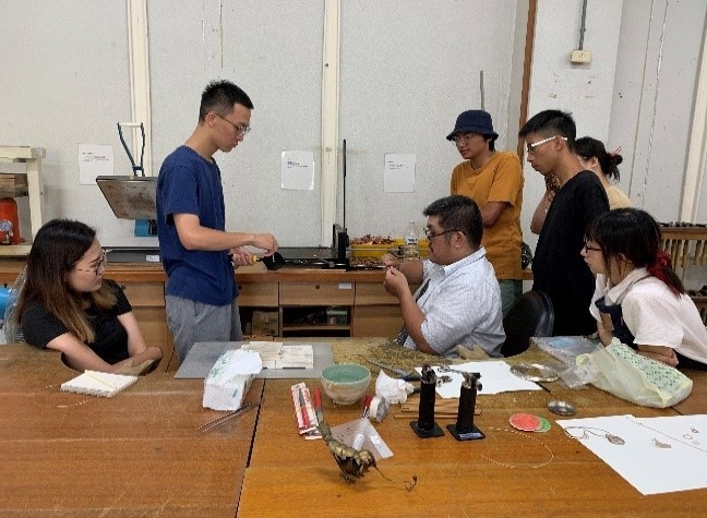 Ｂ-2（工作坊-視覺學院）：材質系－FILIGREE金銀細絲工作坊